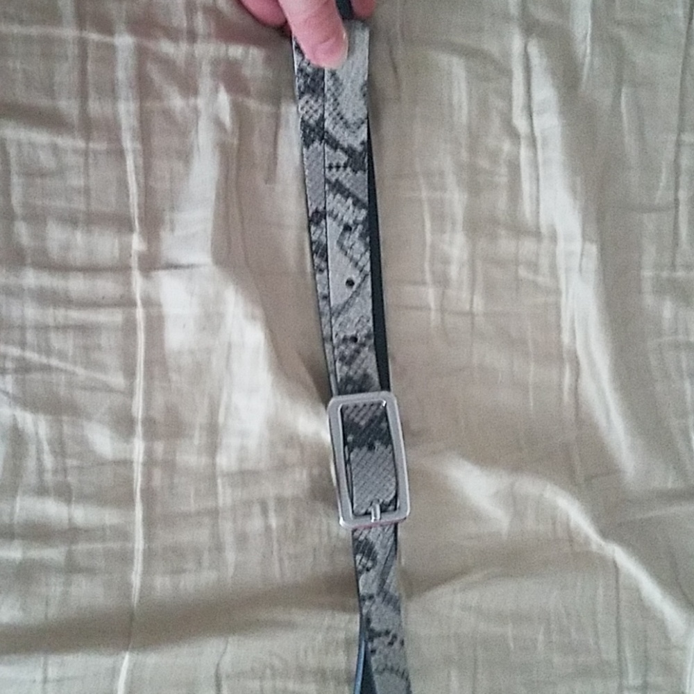 snakeskin belt